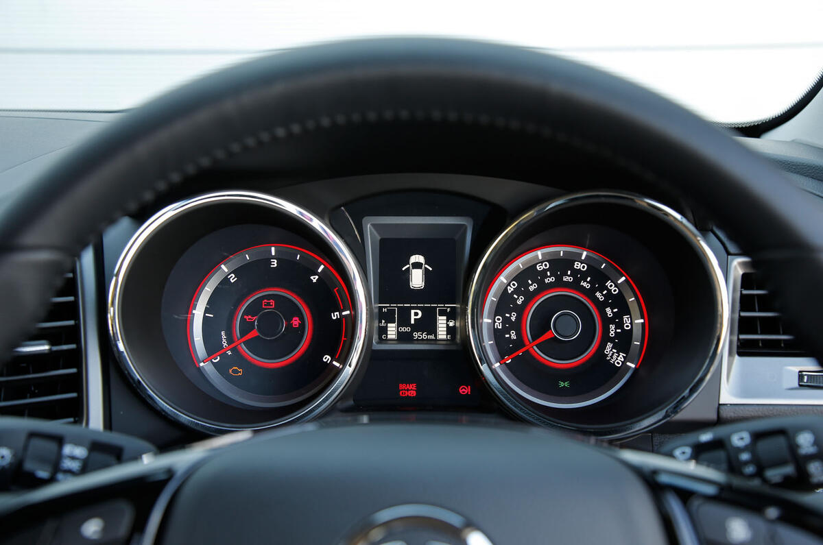 Ssangyong Tivoli XLV instrument cluster