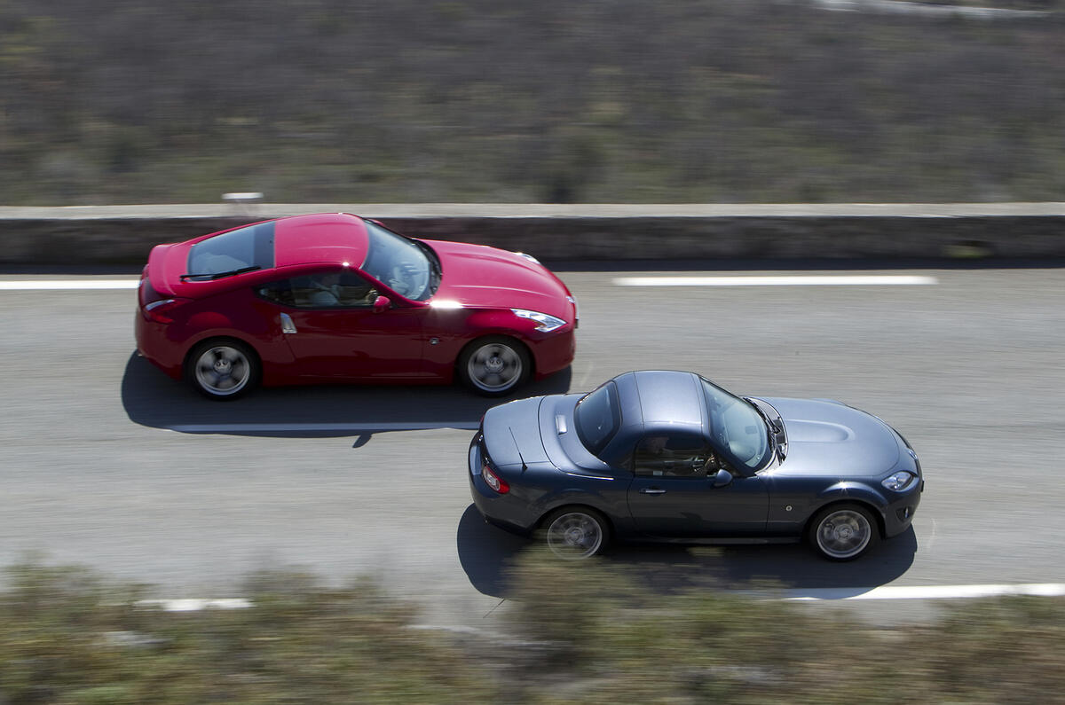 Subaru BRZ vs Nissan 370Z vs Mazda MX-5 