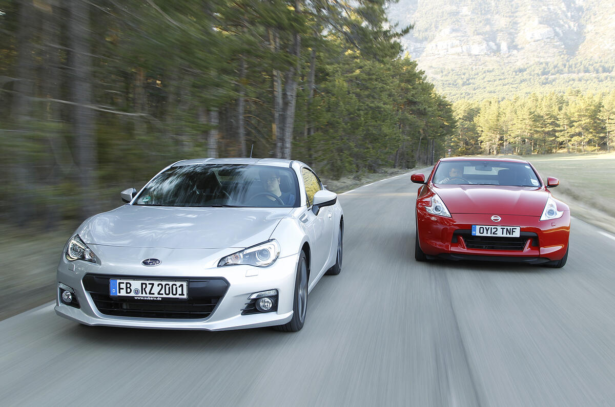Subaru BRZ vs Nissan 370Z vs Mazda MX-5 