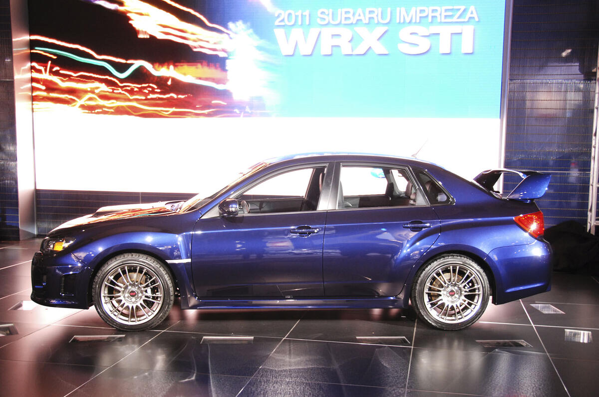 no title Impreza WRX STI saloon to return