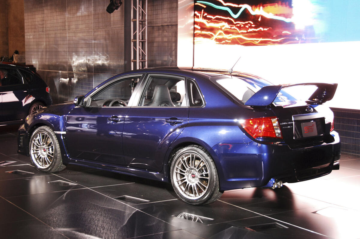 no title Impreza WRX STI saloon to return