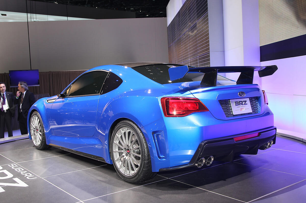 LA motor show: Subaru BRZ 
