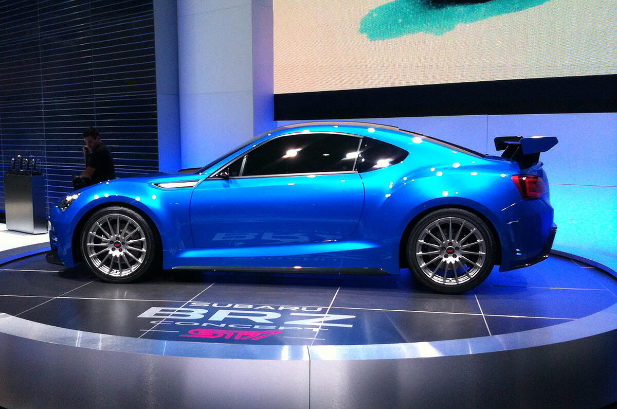 no title LA motor show: Subaru BRZ