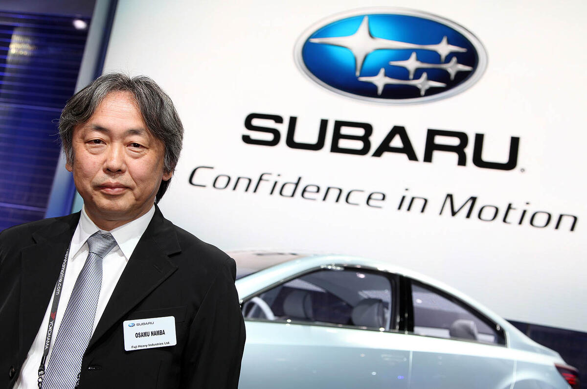 LA motor show: Subaru Impreza concept