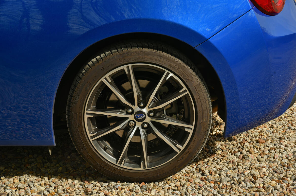 17in Subaru BRZ alloy wheels