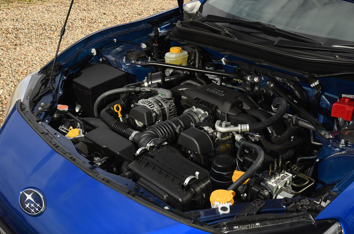 2.0-litre Subaru BRZ boxer engine