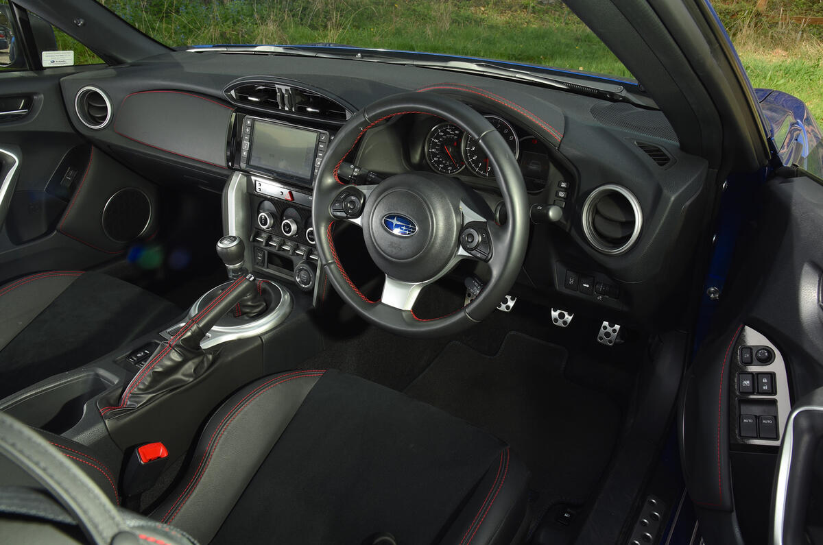 Subaru BRZ interior
