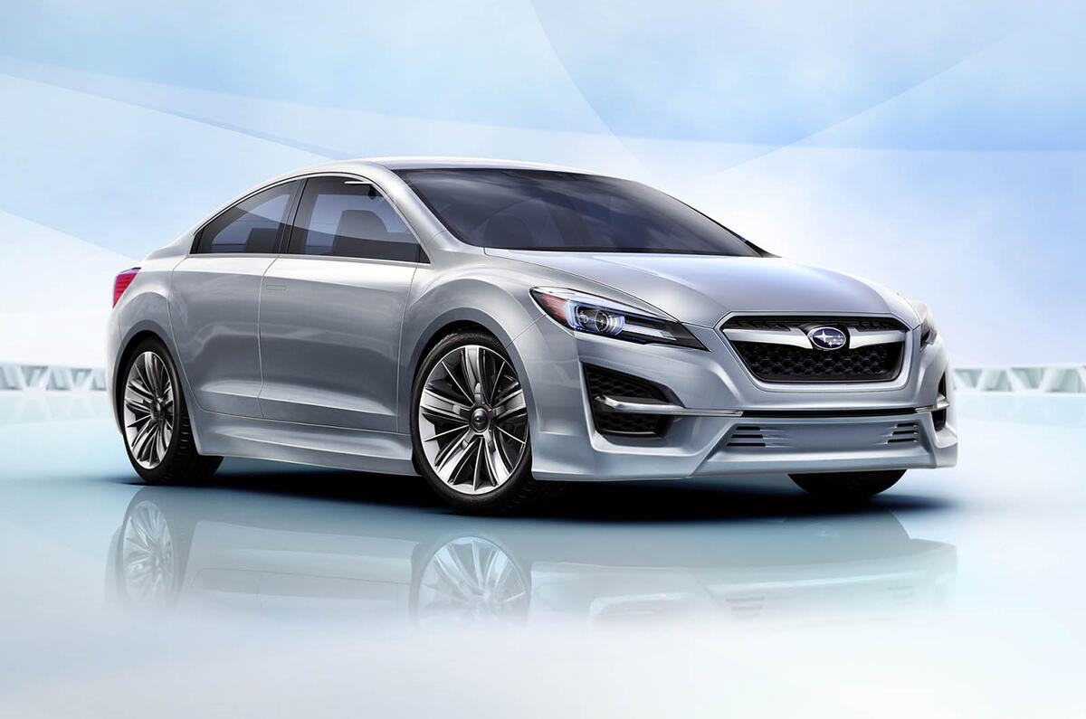 LA motor show: Subaru Impreza concept