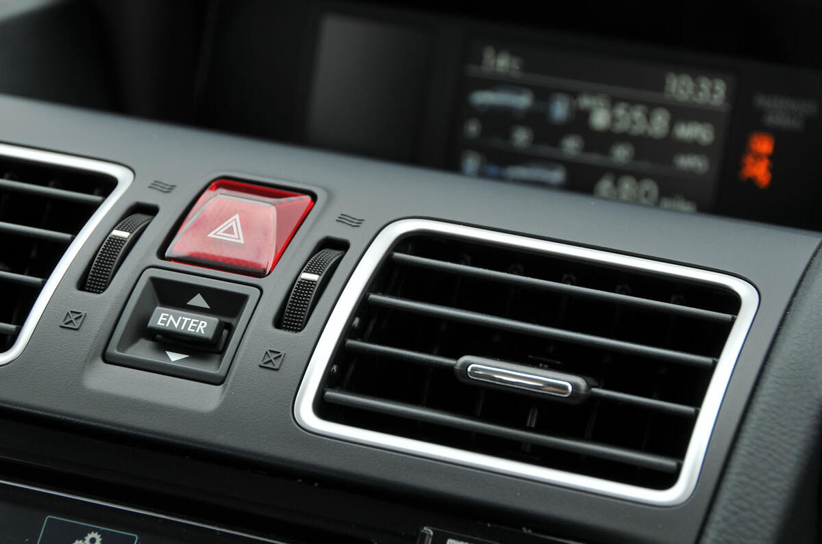 Subaru Forester air vents