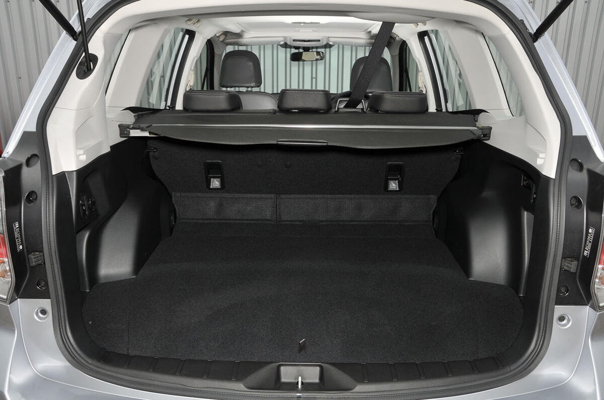 Subaru Forester boot space