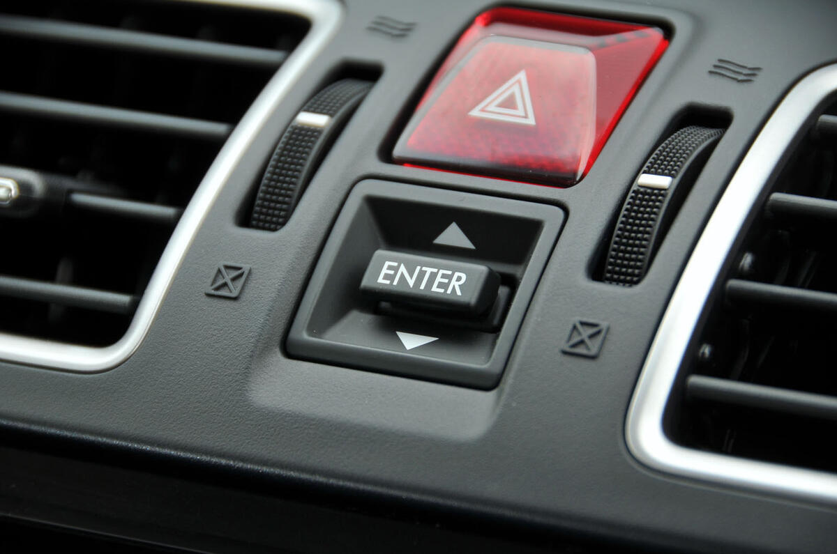 Subaru Forester information display controller