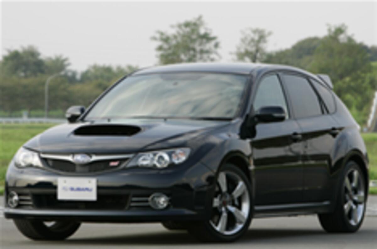 First official pictures of Impreza STi