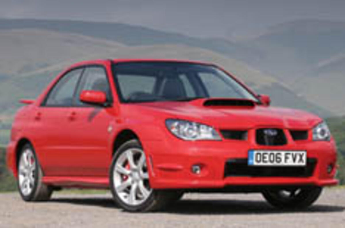 Subaru piles kit on Impreza WRX