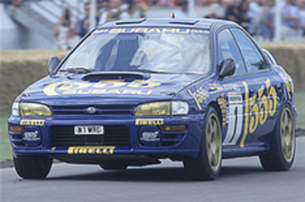 Imprezas gather in McRae's honour