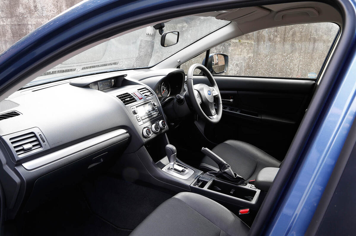 Subaru Impreza interior