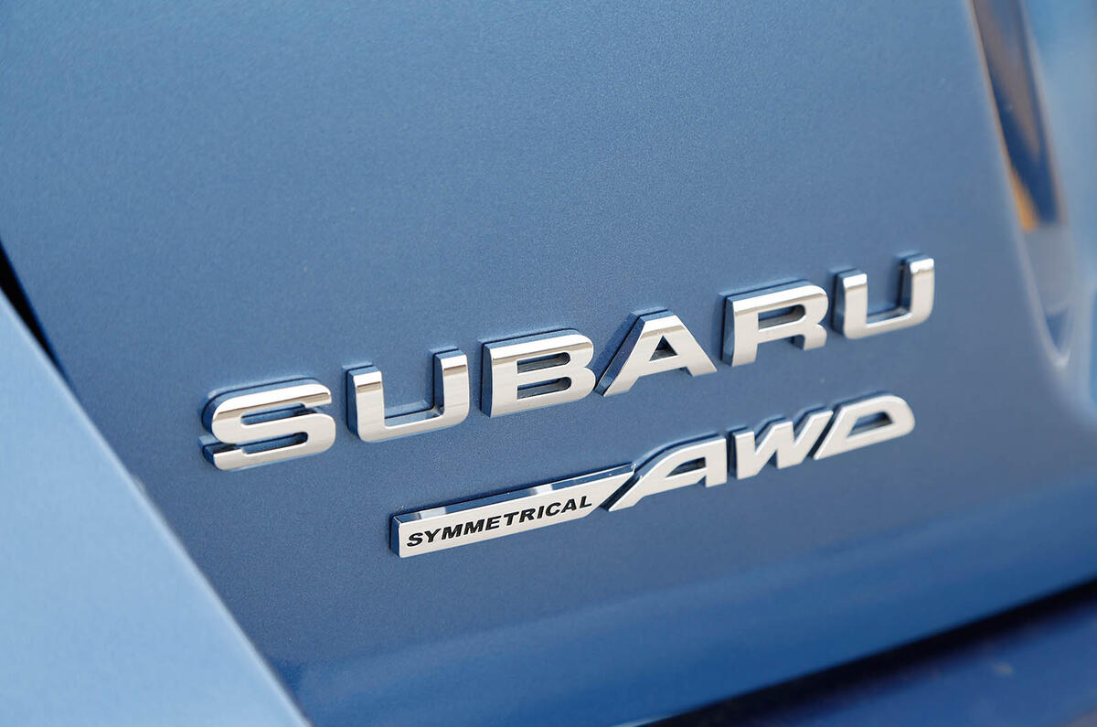 Subaru badging