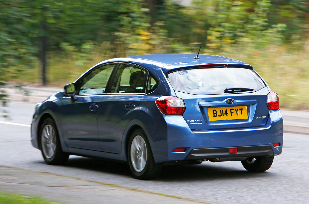 Subaru Impreza rear