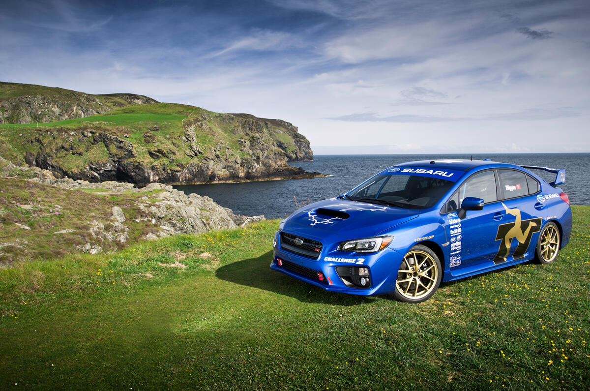 no title Subaru sets new Isle of Man TT lap record - new pictures