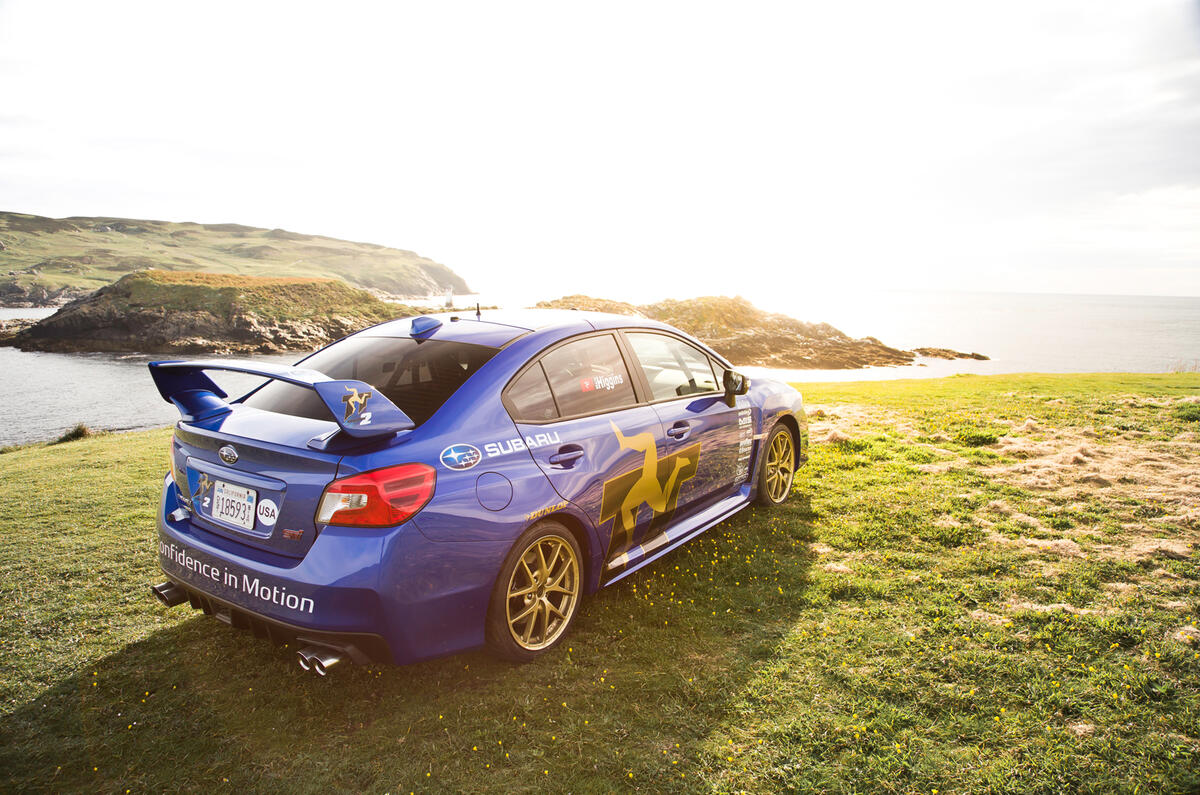 no title Subaru sets new Isle of Man TT lap record - new pictures