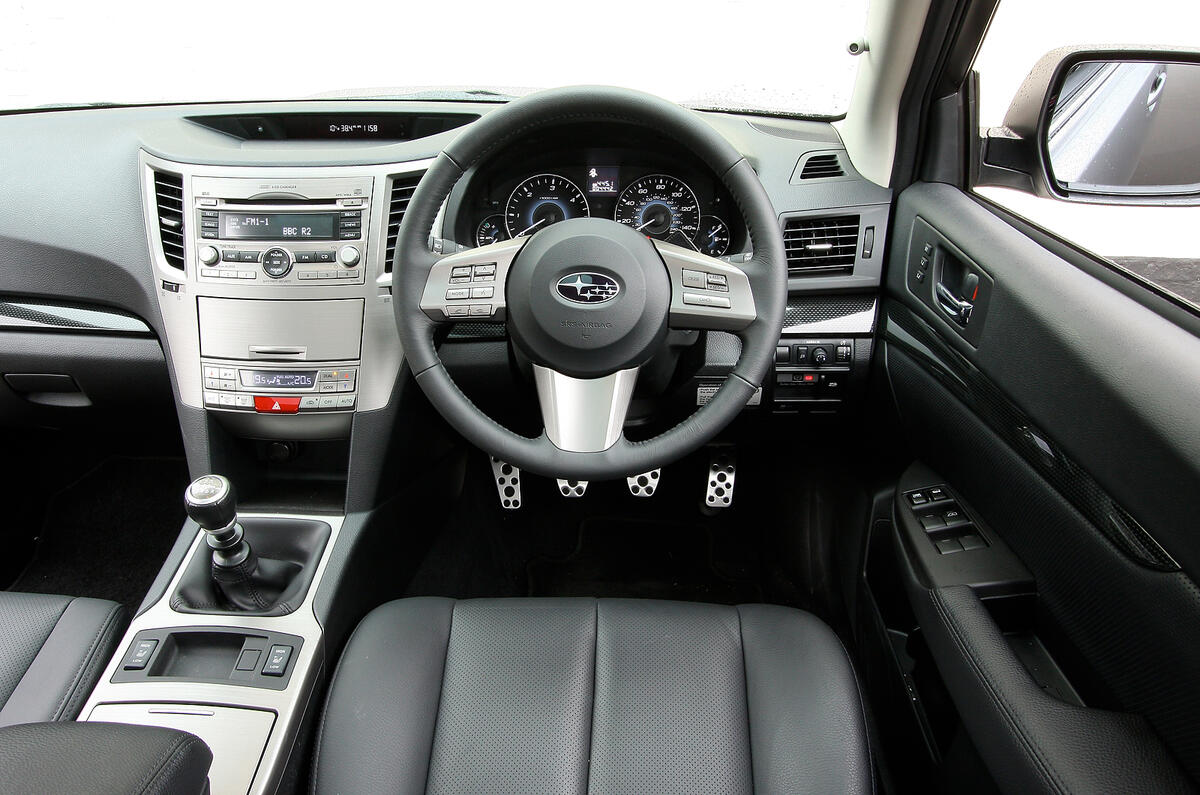 Subaru Legacy 2009-2013 interior | Autocar