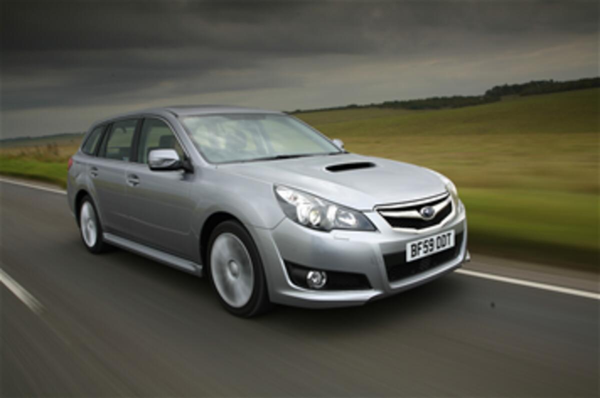 Subaru Legacy's auto-brake tech