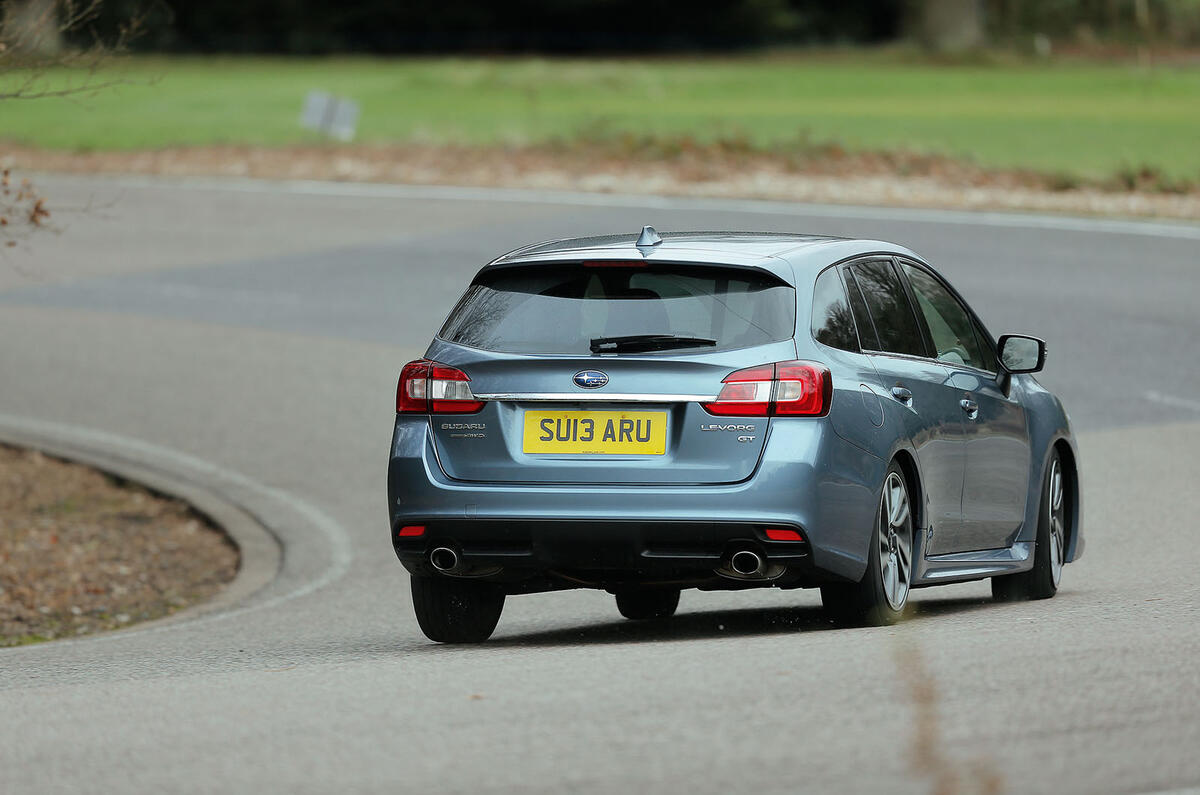 ...but the Subaru Levorg feels grippy and agile