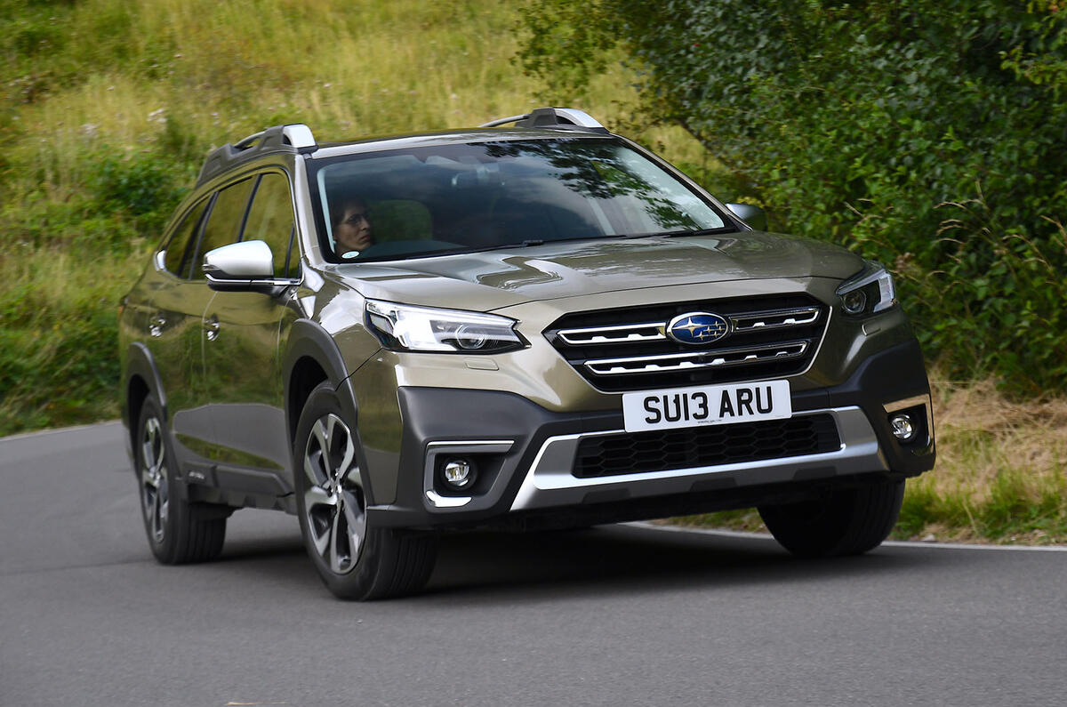 subaru outback review 2023 01 cornering front subaru outback review 2023 01 cornering front