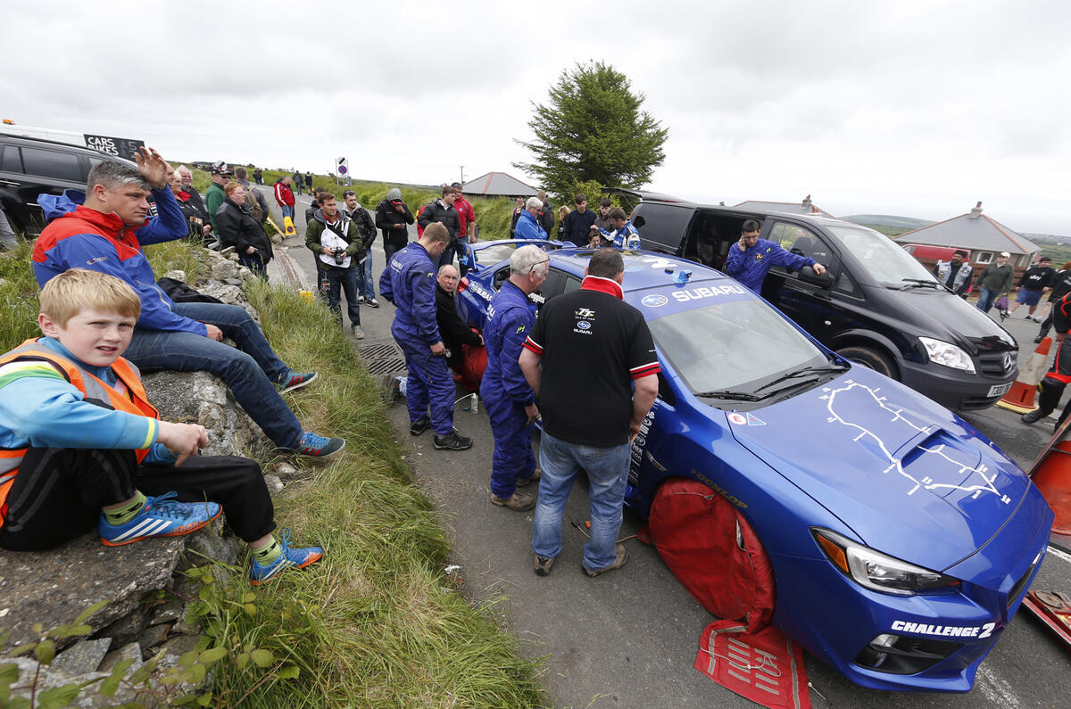 no title Subaru sets new Isle of Man TT lap record