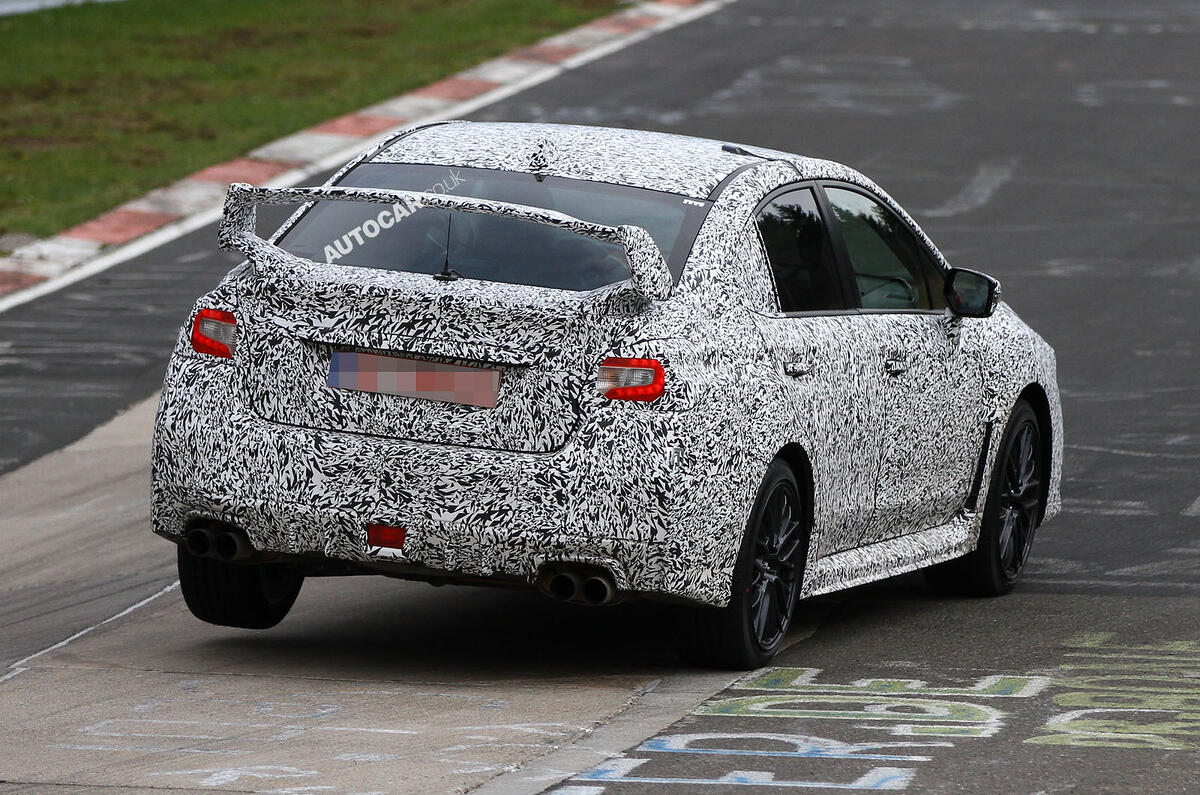 no title No new Subaru WRX for UK