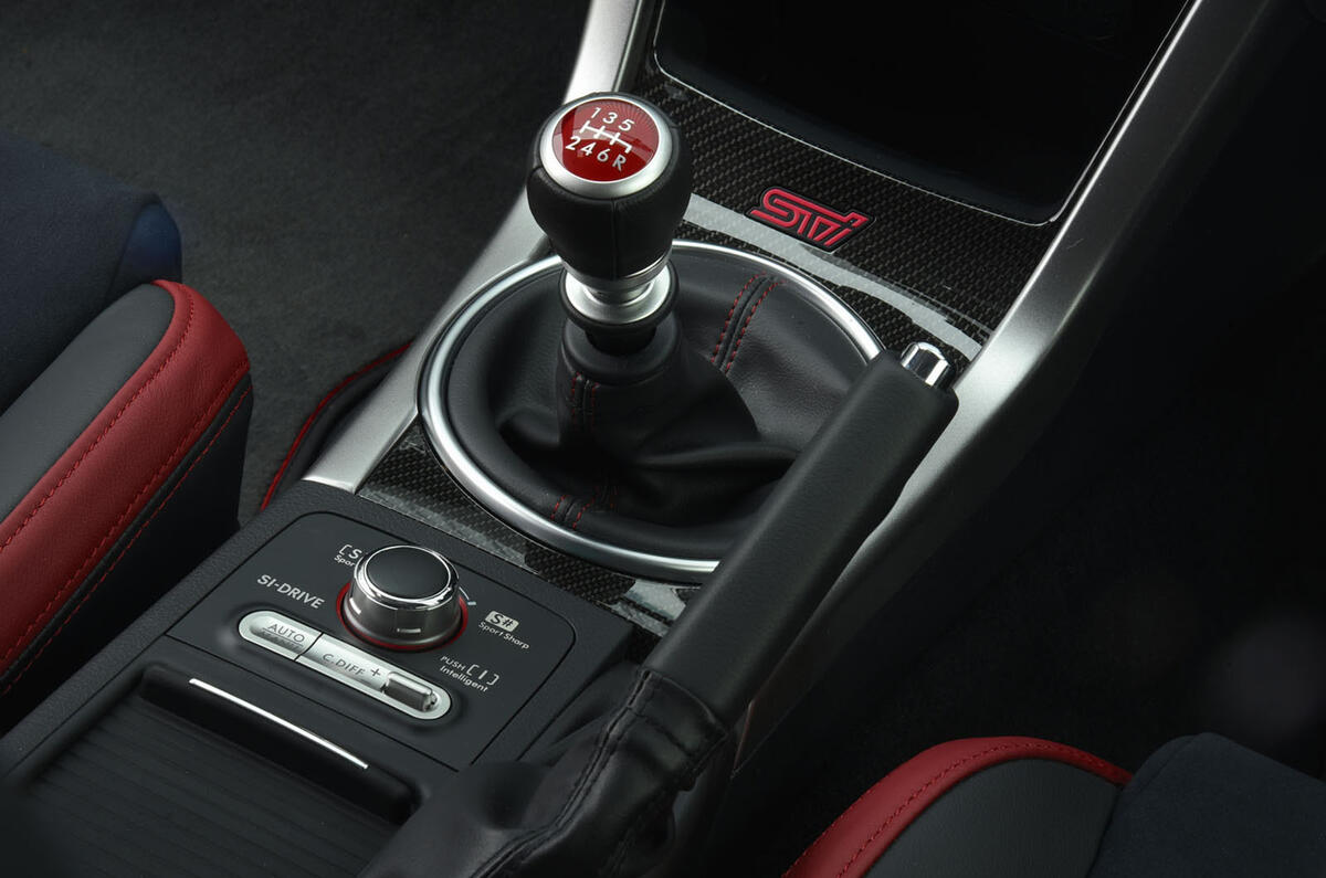 Subaru WRX STI manual gearbox