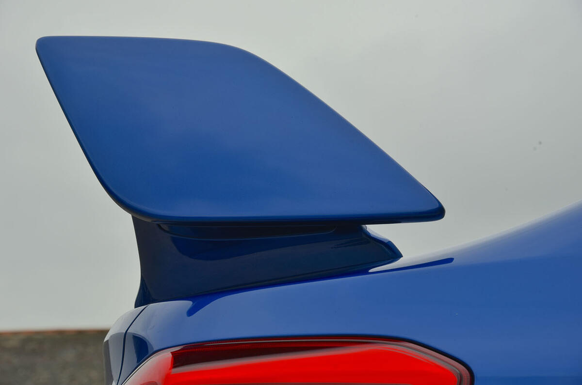Subaru WRX STI rear wing