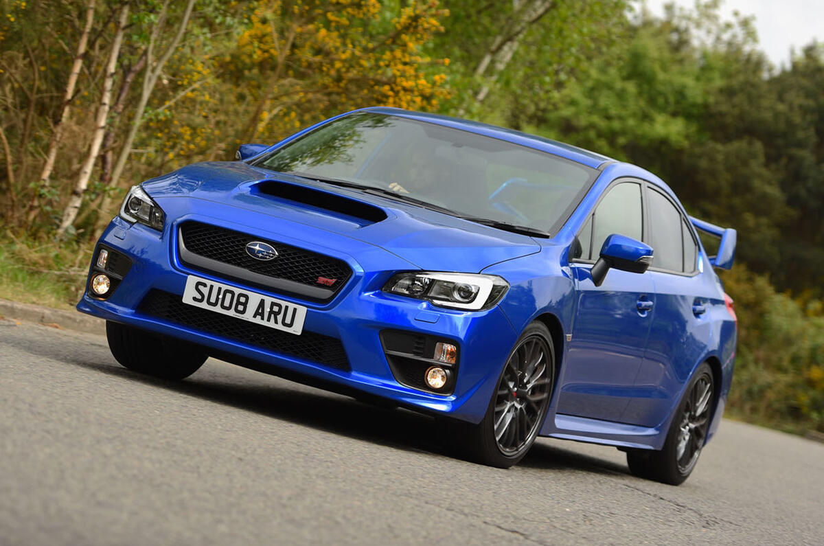 3 star Subaru WRX STI