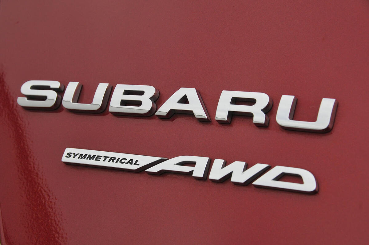Subaru XV badging