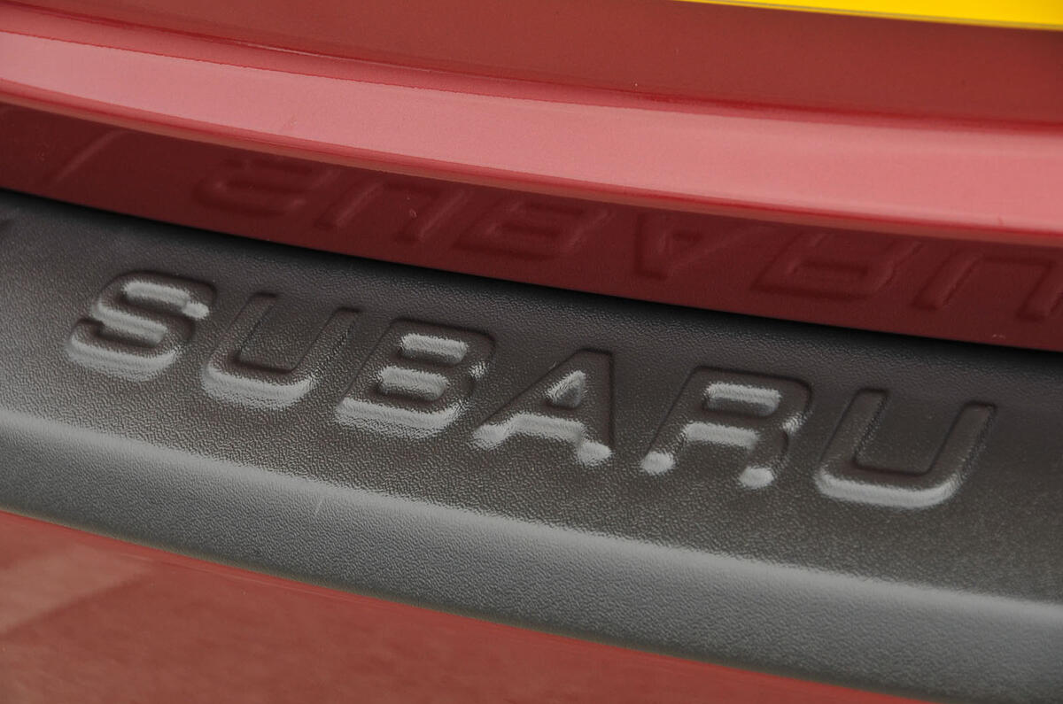 Subaru XV boot scuff plate
