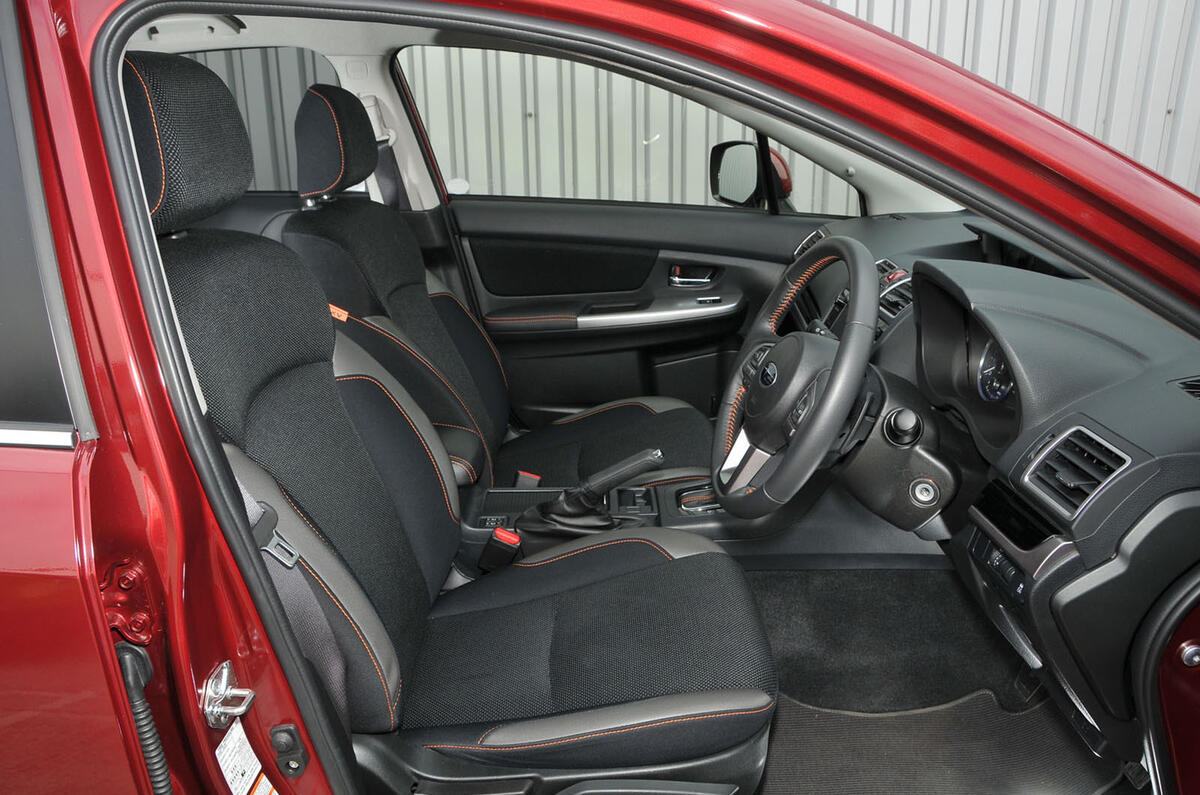 Subaru XV interior