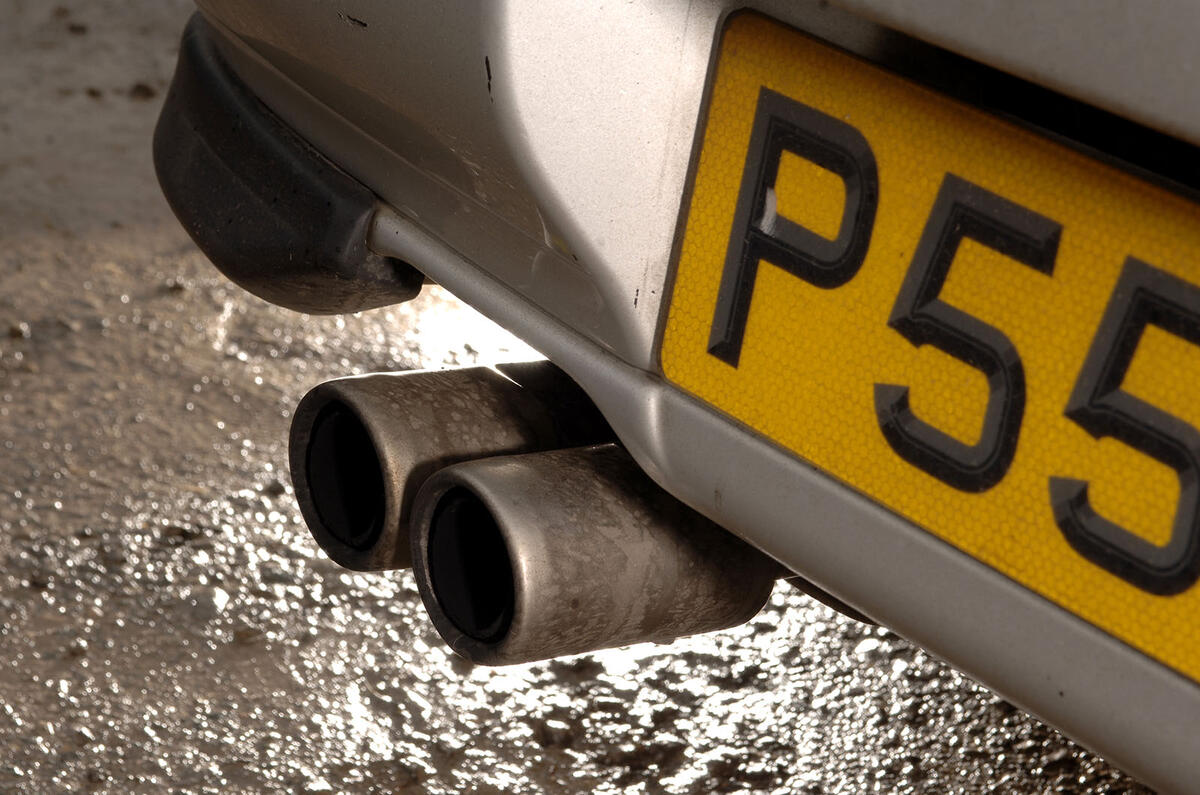 Subaru Impreza 2000 Turbo exhausts