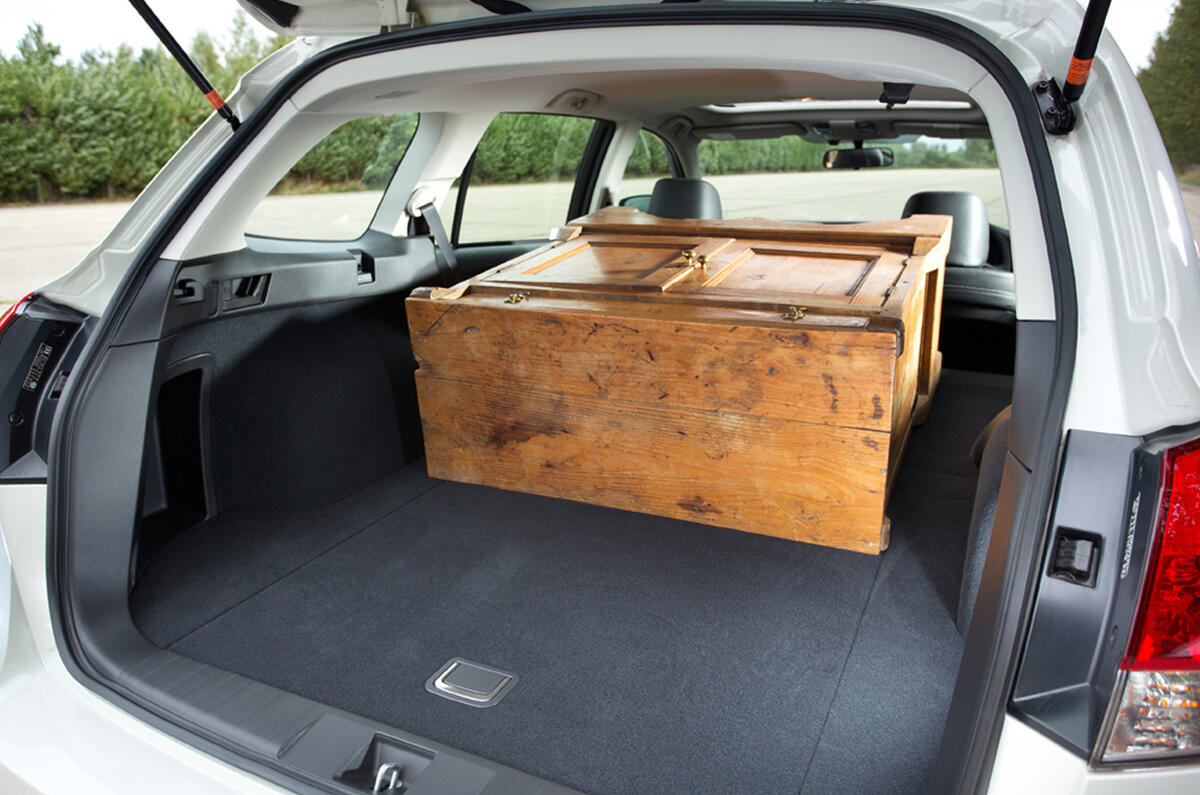 Subaru Outback seat flexibility