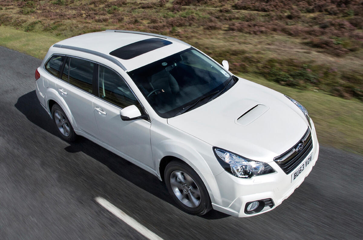 Subaru Outback front quarter