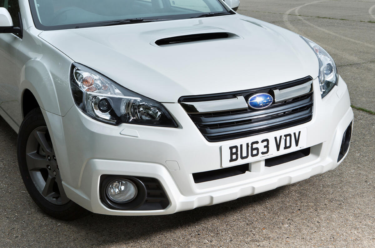Subaru Outback front end
