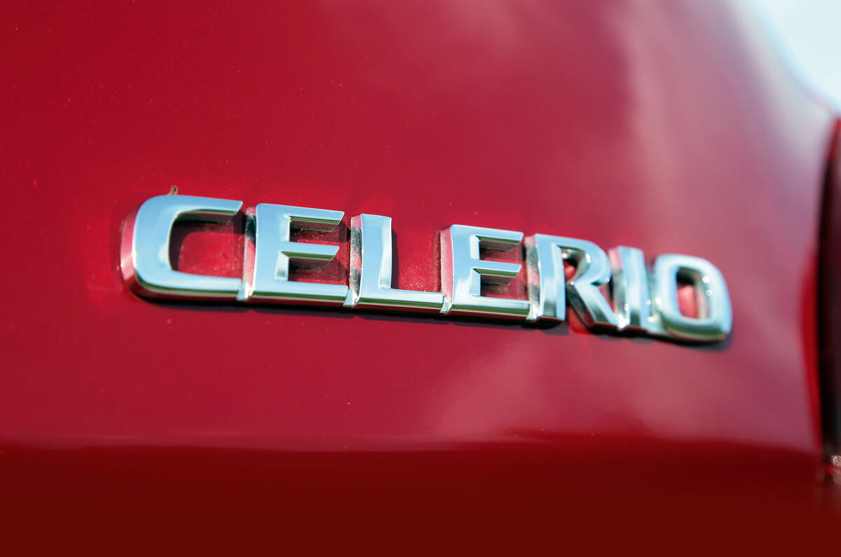 Suzuki Celerio badging