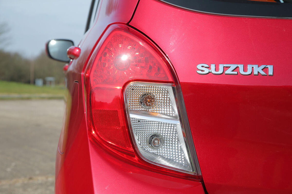 Suzuki Celerio rear lights