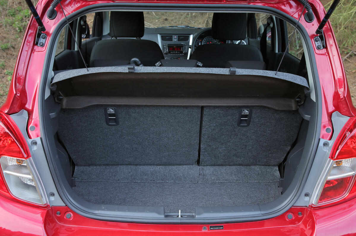 Suzuki Celerio boot space