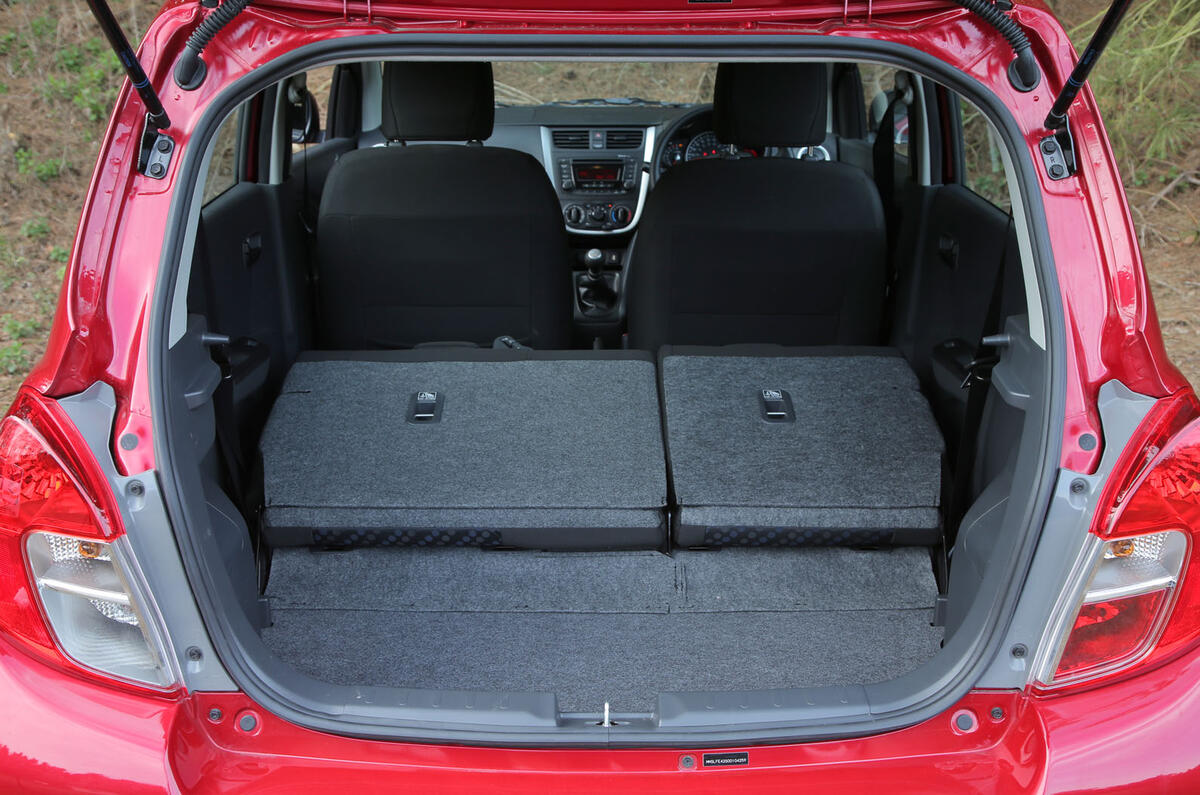 Suzuki Celerio seat flexibility