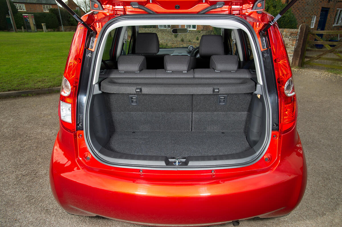 Suzuki Splash boot space