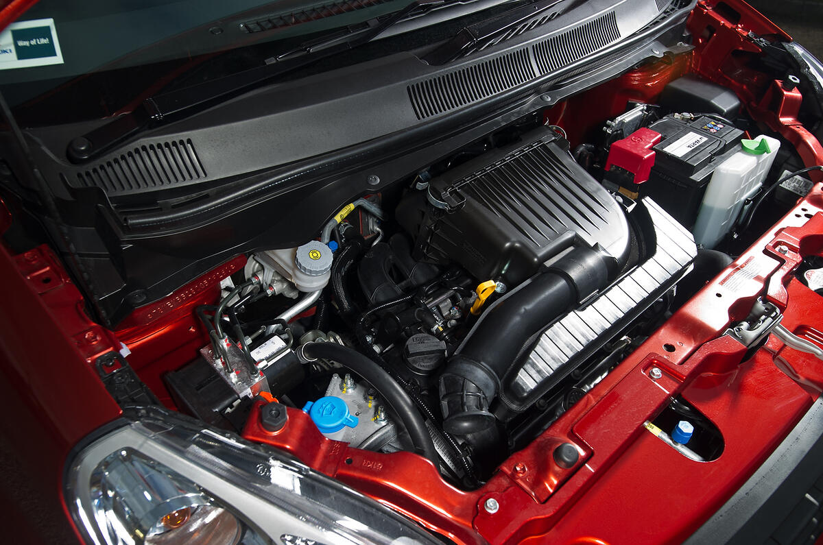 1.0-litre Suzuki Splash petrol engine
