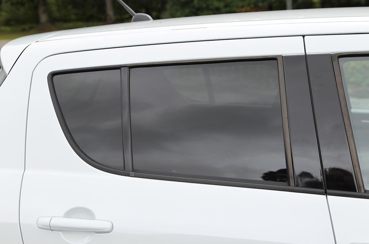 All rear windows get tinted glass Suzuki Swift rear tinted glass