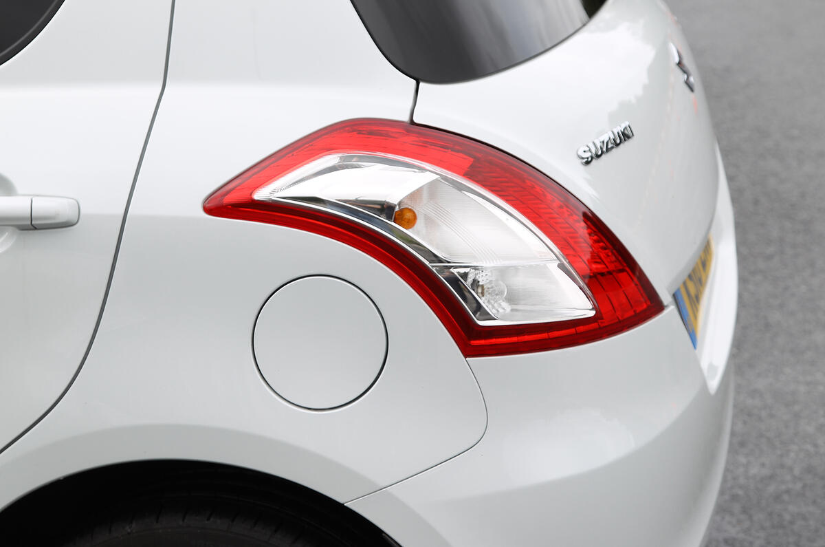 Rear lights are the most distinguishing detail of the new-generation Swift Suzuki Swift rear lights