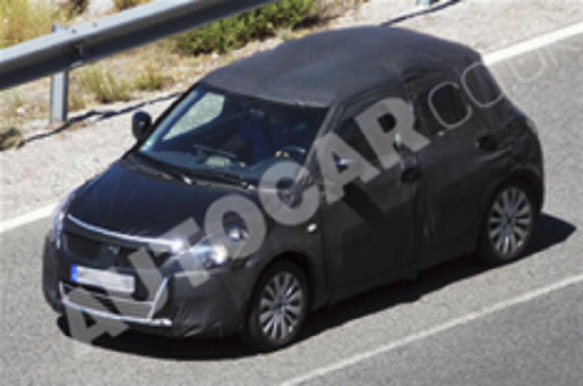 New Suzuki Swift spied