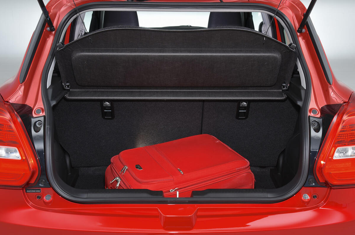 Suzuki Swift boot space