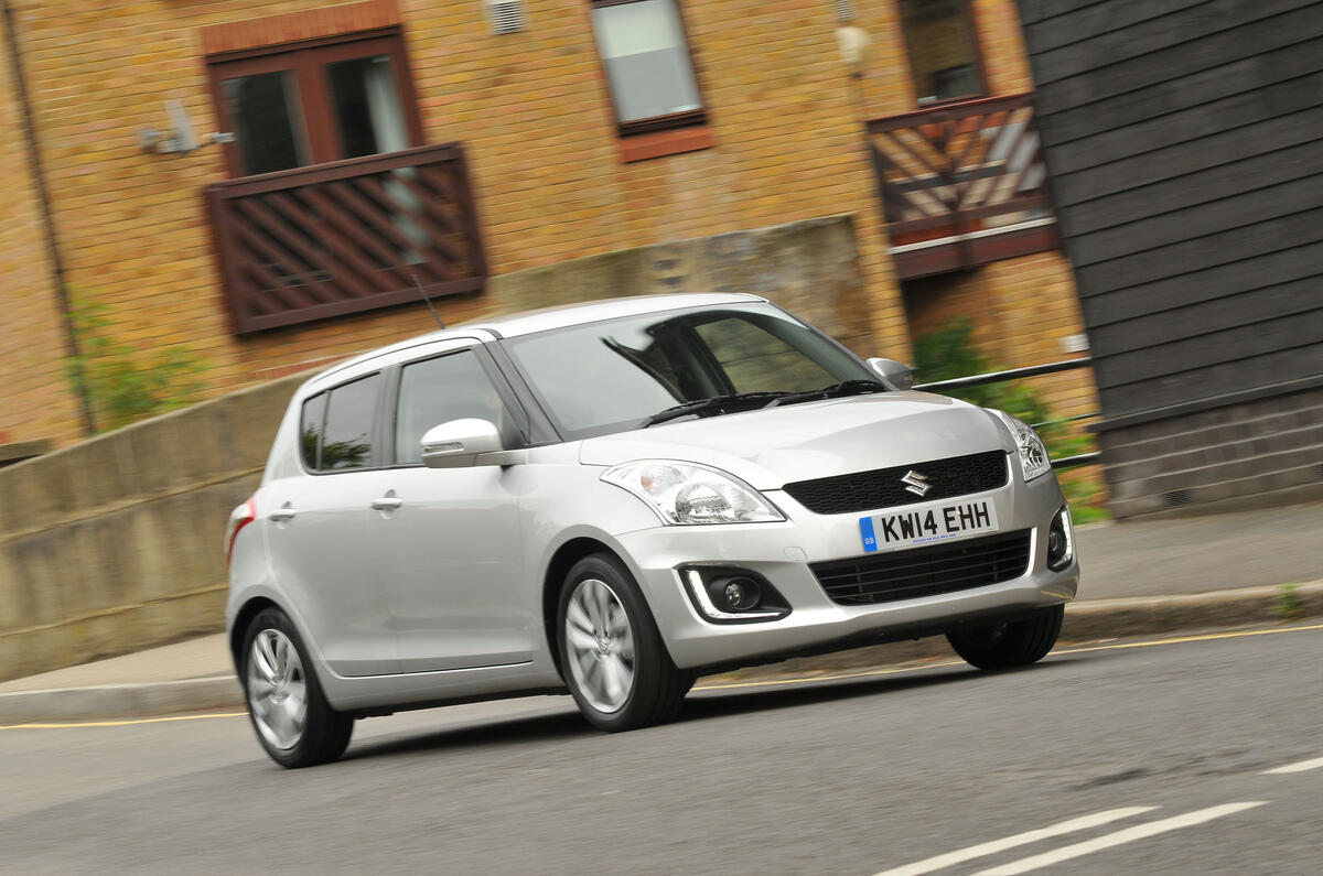 Suzuki Swift cornering